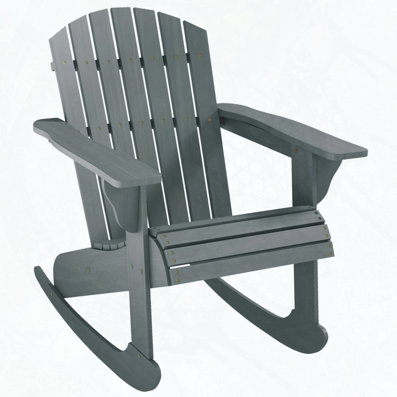 Chaise berçante Adirondack Outsunny