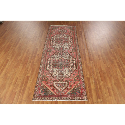 Tapis de couloir géométrique traditionnel 3 x 10