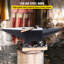 Cast Steel Anvil Single Horn Anvil with Large Countertop and Stable Base-1300023093