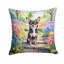 Chihuahua Spring Path Throw Pillow-99813760
