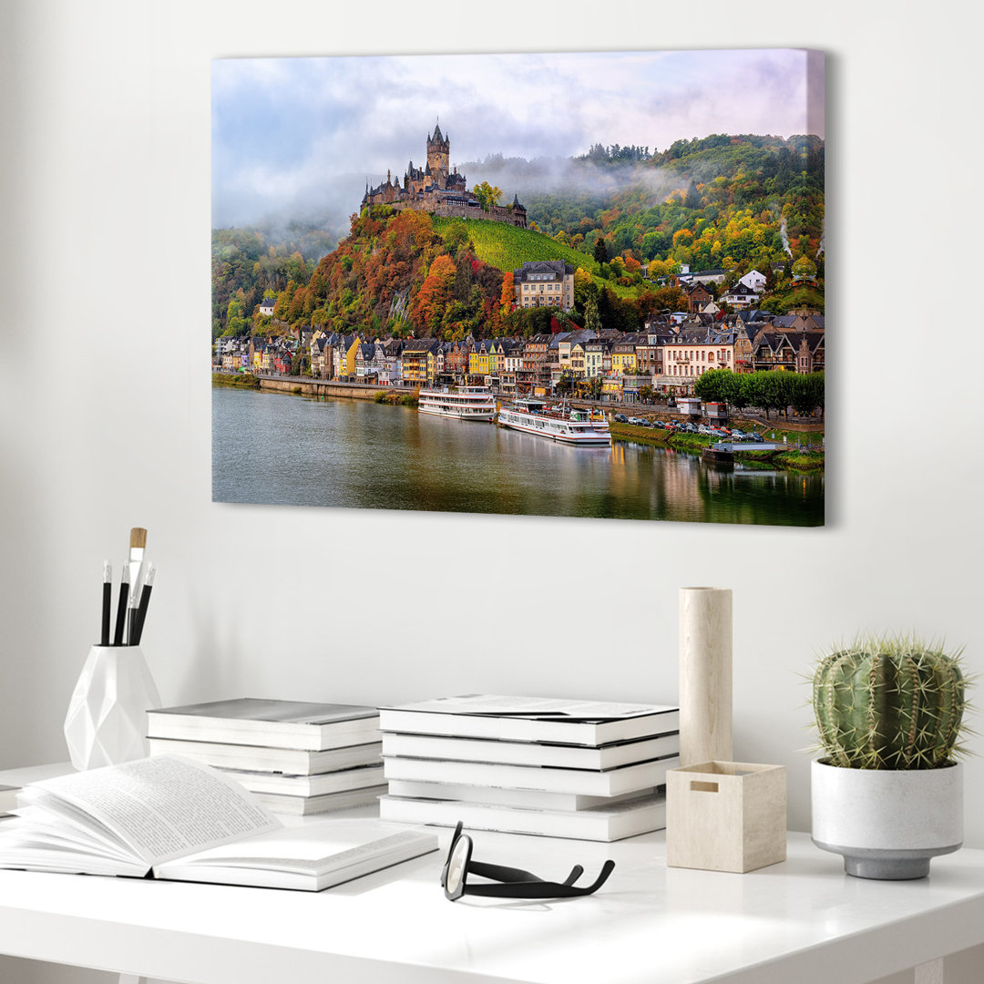 Leinwandbild – Reichsburg Cochem Mosel