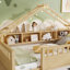 Lit en bois avec tablettes de rangement-503112791-503112788