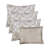 Glena Gatework Polyester Damask Quilt