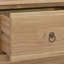 Commode d'appoint en bois massif Chalene