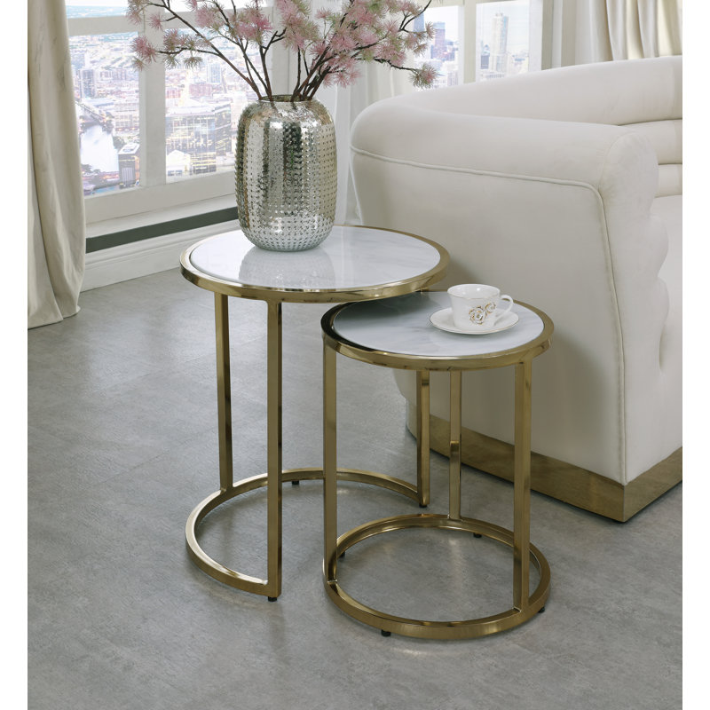 Jelissa 2 Piece Nesting Tables