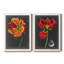 Midnight Tulip I - 2 Piece Painting-820101617-820136628-820101613