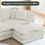 Canapé modulaire en U en chenille avec repose-pieds mobile à 2 compartiments Latitude Run-620327806-612859796