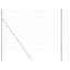 Vidaxl Hexagon Fence Galvanised Steel-114621790