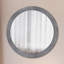 Huldar Glass Flat Wall Mirror