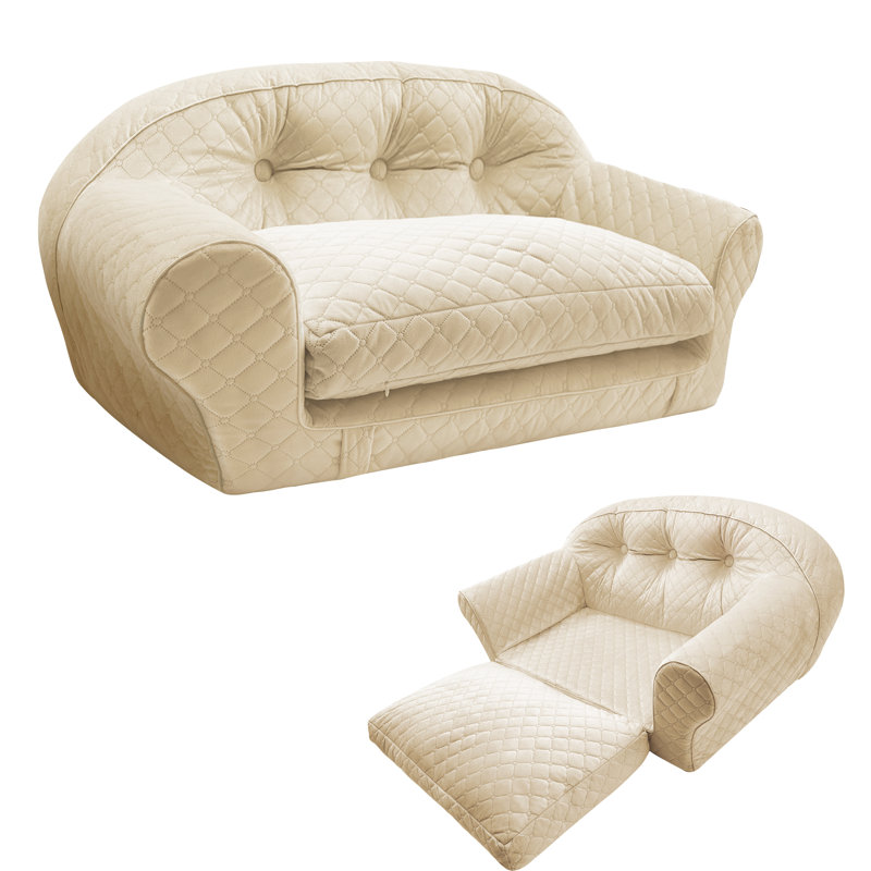 Foldable Breathable Pet Couch Bed