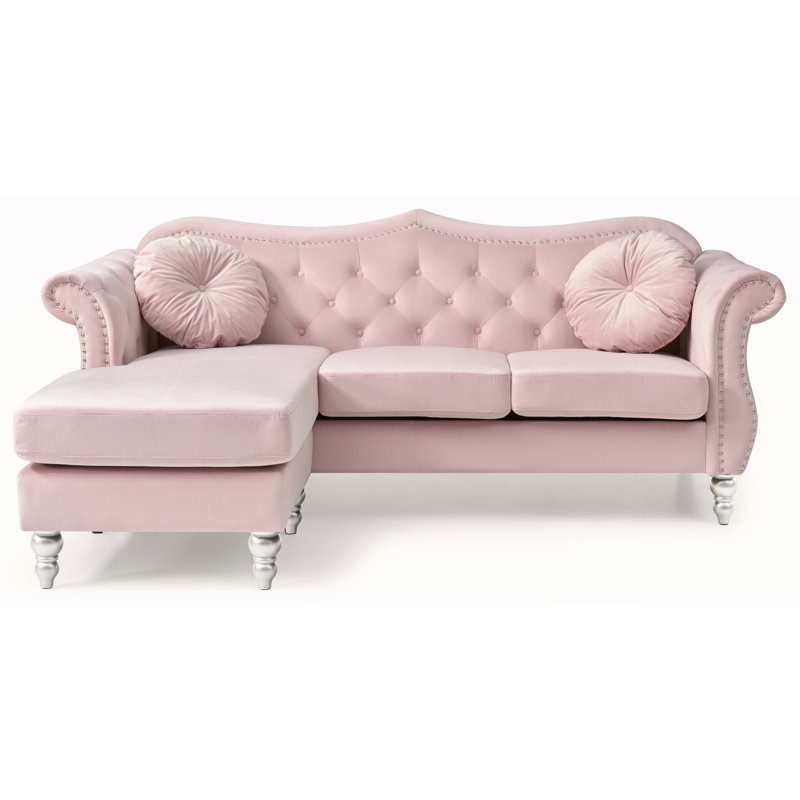 Canapé Glory Furniture Hollywood G0664B-SC, rose, Rose