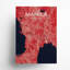 Manille, carte de la ville, impression-977120920-977120915