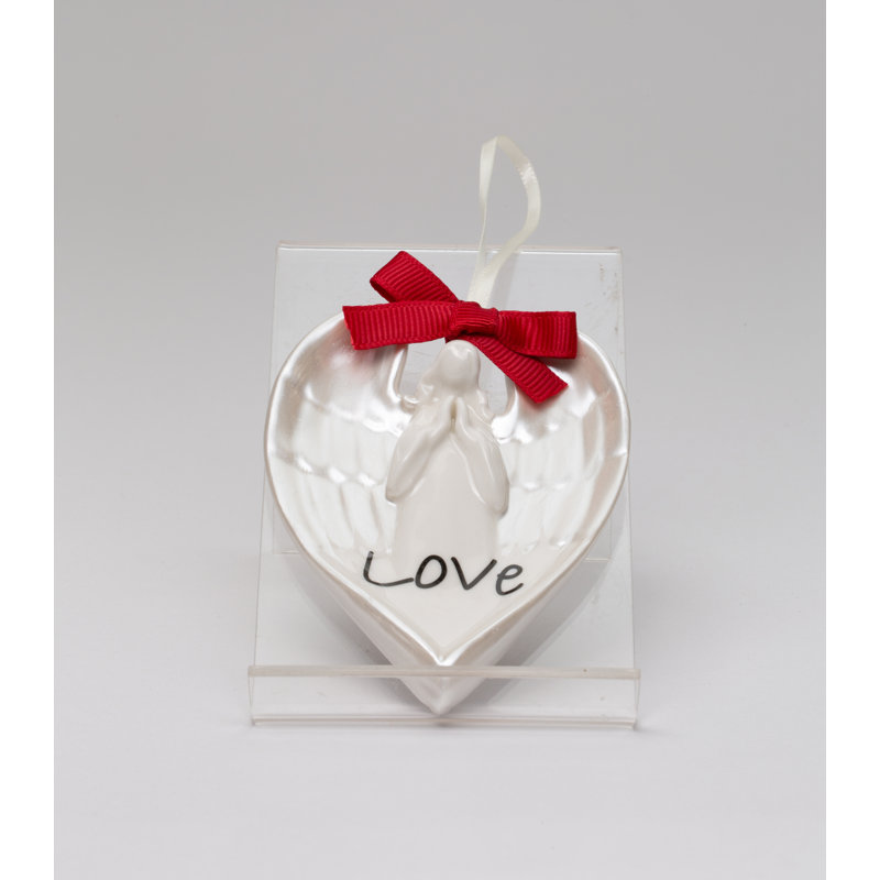 Ornement ange avec amour