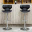 Ensemble de 2 tabourets de bar Upholstery Airlift-1490715338