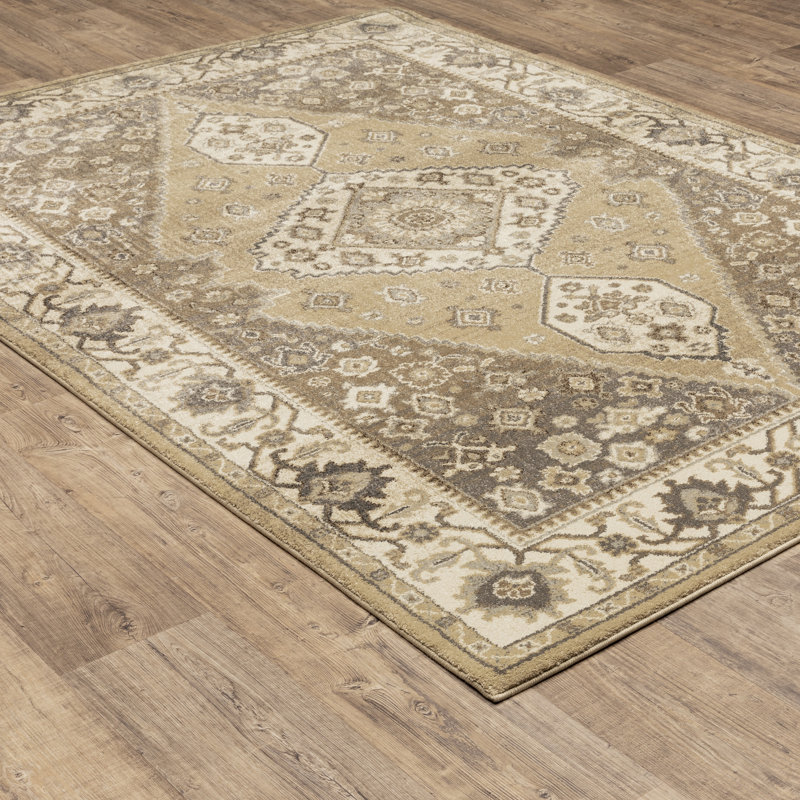 Caryll Oriental Indoor Rug, Rectangle 9'10" x 12'10"