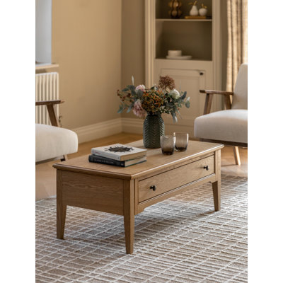 Four Leg Coffee Table with Storage