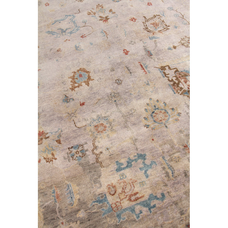 Essex Wool Damask Area Rug, Rectangle 8' x 10'