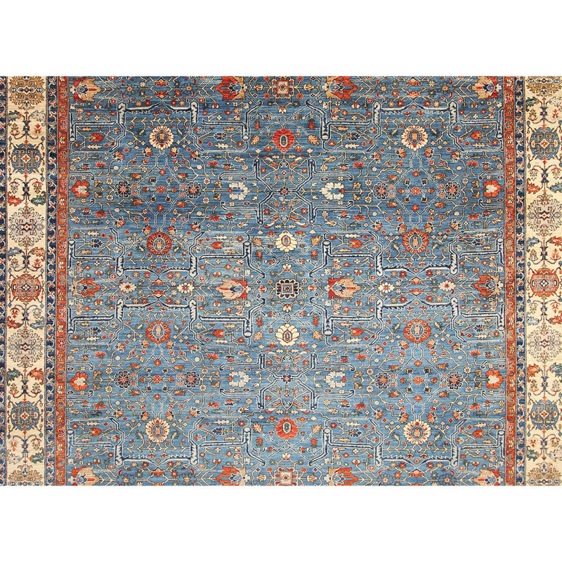 Hand Knotted Wool Oriental Indoor Rug