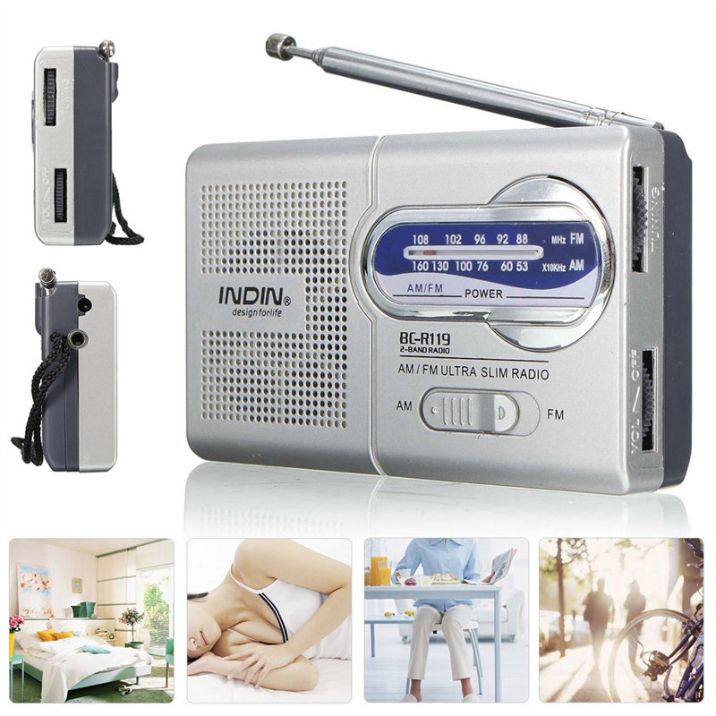 Radio portative décorative 
