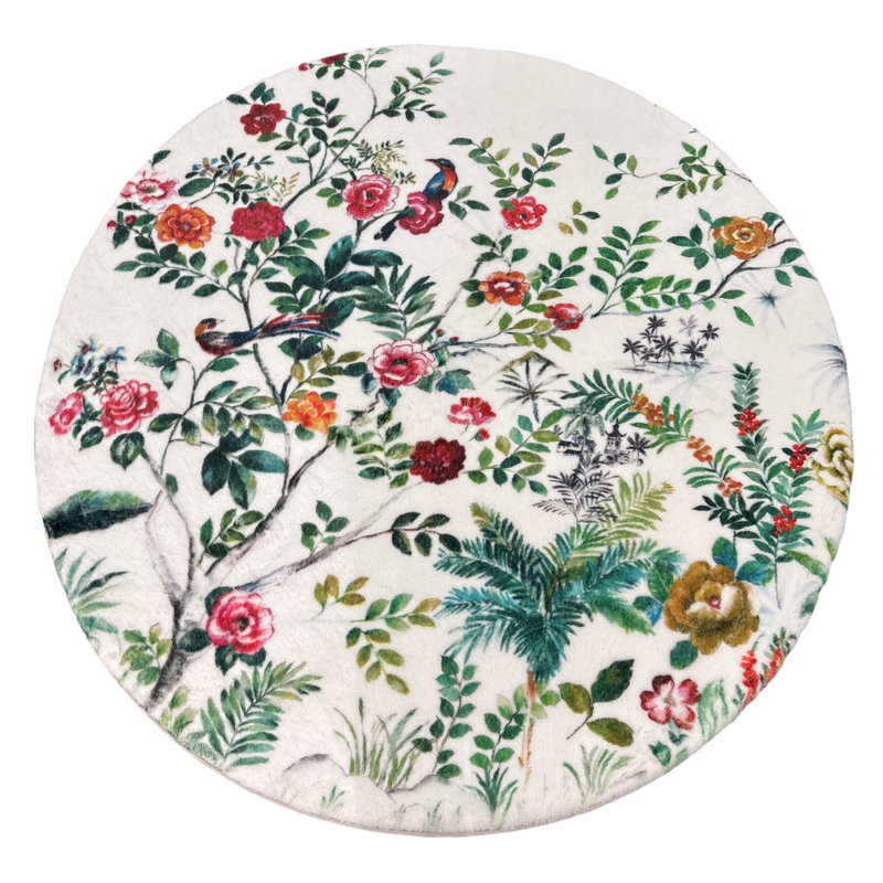 Floral Area Rug