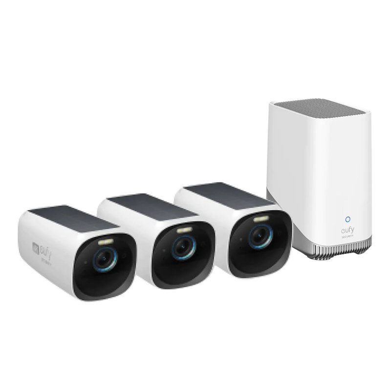 Ensemble de sécurité eufyCam 3 S330 4K 3-Cam