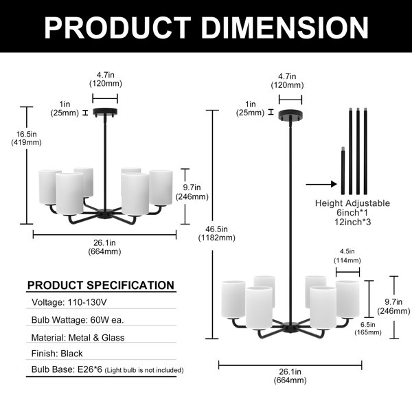 Dimensions du produit