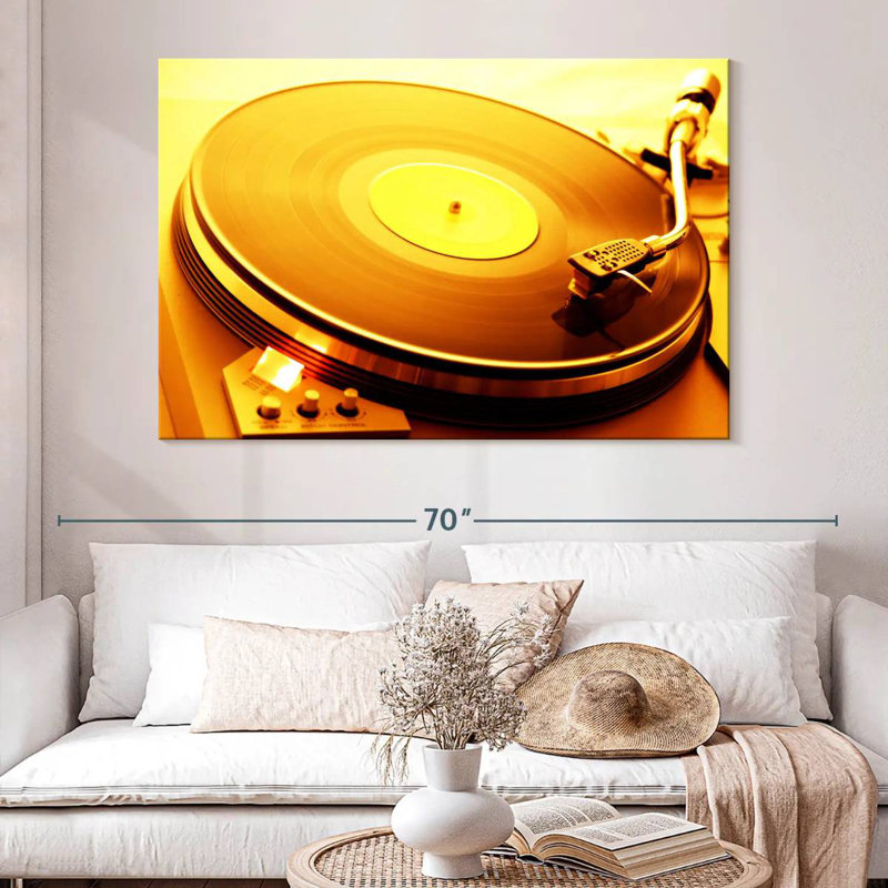 Lecteur de disque vinyle Abarca, H 34 po x l 51 po