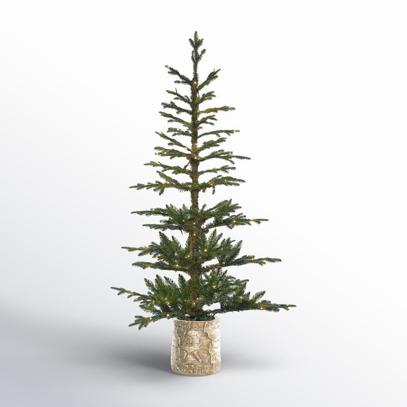 Sapin de Noël blanc 5 pi pré-éclairé