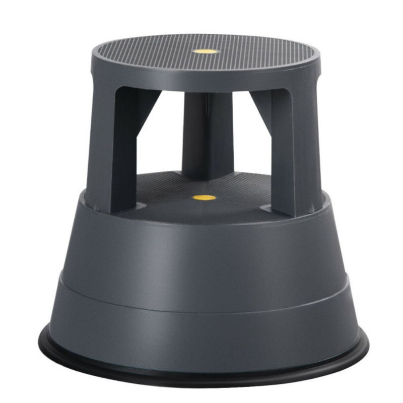 330 Lbs Step Stool With Non-Slip Rubber Platform