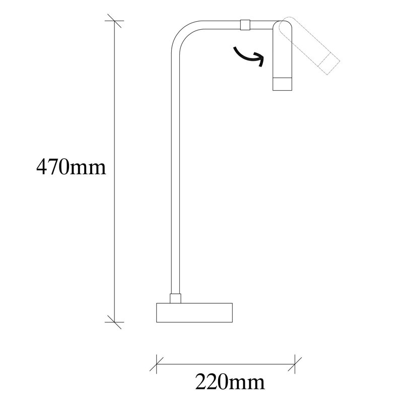 Lampe de bureau Chamond