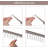 60-piece Silver Metal S-shaped Curtain Track Hooks