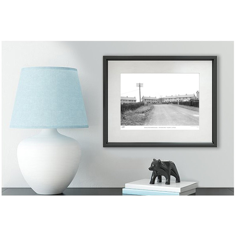 Dolphinholme, Pennine View C1950 - Single Picture Frame Print, 28cm H x 36cm W x 2.3cm D