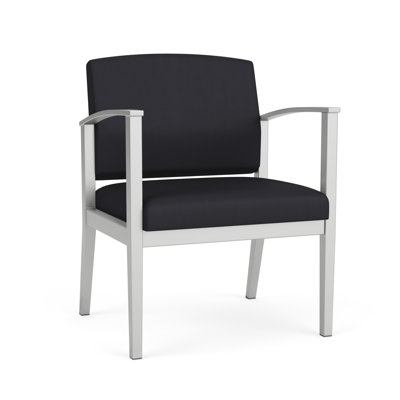 Chaise d'invité en acier Amherst