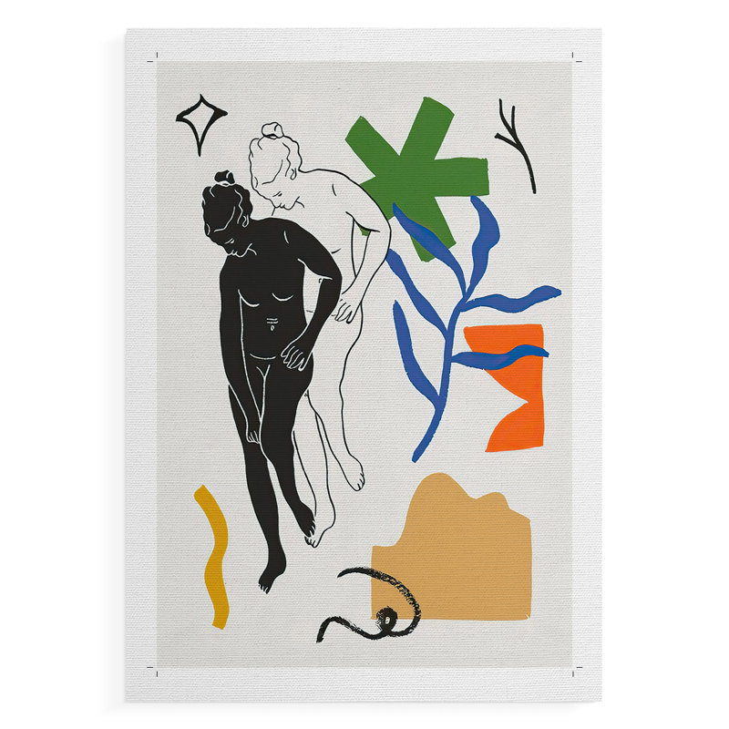 Vénus étoilée III - Impression sur toile seulement - NON CADRE, H 18 po x l 12 po