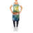 No Pattern Bib Apron