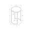 Table de bout contemporaine 18,25 po