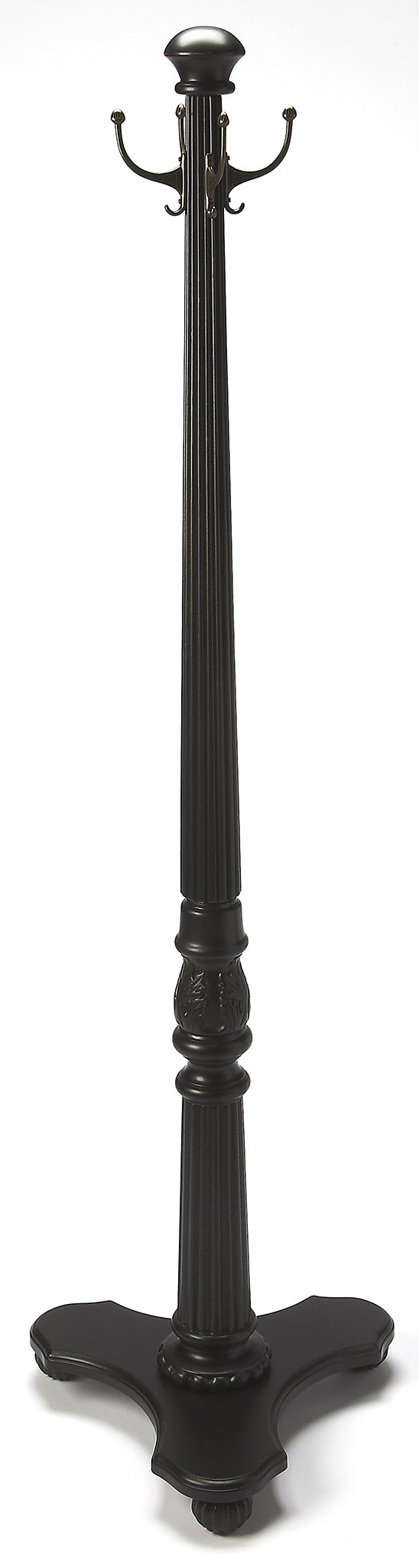 Costumer Coat Rack Alcott Hill® Costumer Gresham Coat Rack Top | Wayfair