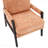 Mid-Century Modern Chenille Upholstered Accent Armchair-2070739014