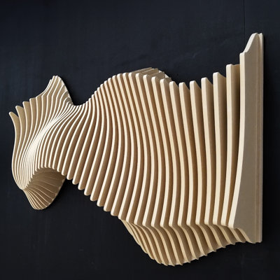 Décoration murale Parametric Mountain Wave