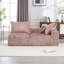Canapé en chenille pleine mousse avec 2 coussins - aucun assemblage requis-111790963