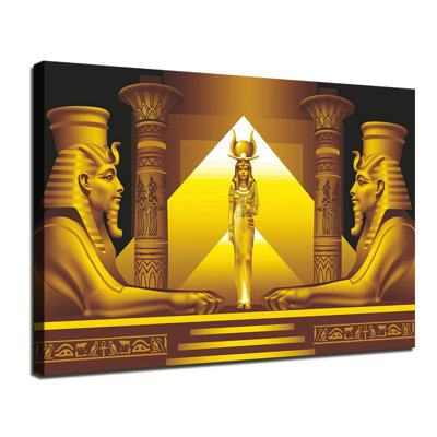 Egypt Goddess Photography Backdrop Ancient Egypt Art Poster Egyptian Gods and Pharaohs Poster