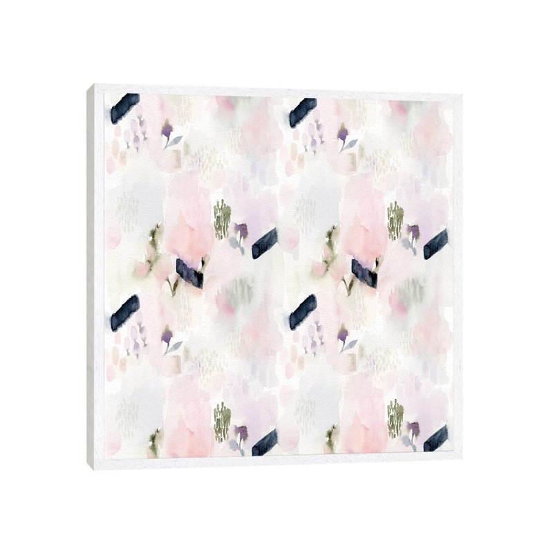Surrender IV 1 Piece Painting on Canvas, 45.72cm H x 45.72cm W x 3.81cm D, White Floater Framed