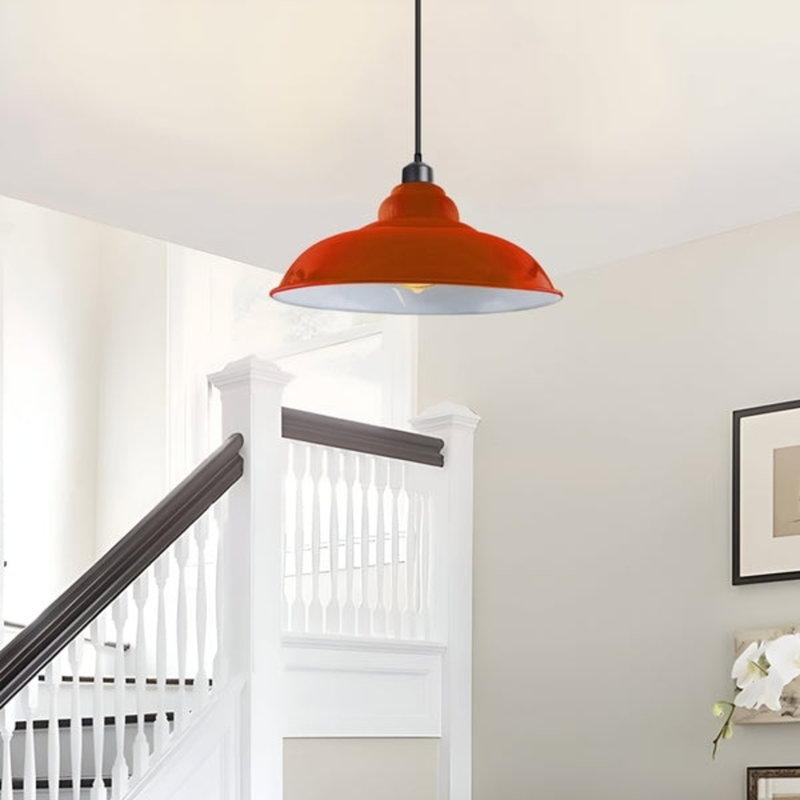 Nermal 1 - Light Dome Pendant, Orange