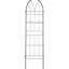 Paquet de 4 treillis en métal 78,7 "x 19,7", antirouille pour concombre, extérieur - treillis noir, paquet, support de jardin
