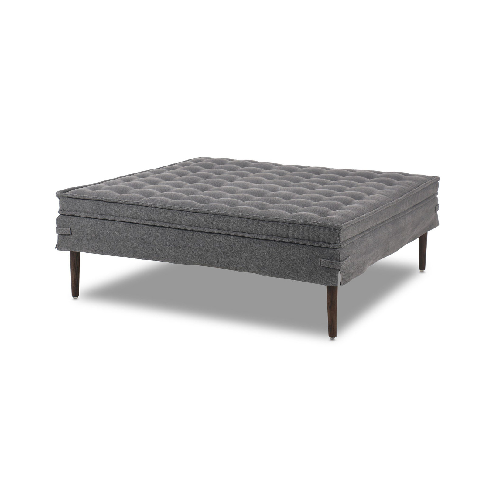 Cumberland 48" Ottoman, Gray
