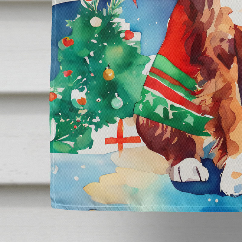 Double Sided Polyester Christmas, 40'' H x 28'' W