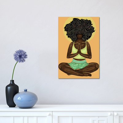 Meditation 1 Piece Wrapped Canvas Wall Art