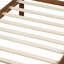 Lit plateforme en bois massif avec tête et pied de lit intégrés pour un soutien supérieur, un espace de rangement sous le lit et une conception de style maison de campagne intemporelle.-1496445427-1496445324