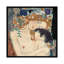 «Le Tre Et Della Donna, Square» par Gustav Klimt, impression sur toile tendue-587879473-646866258-646866259