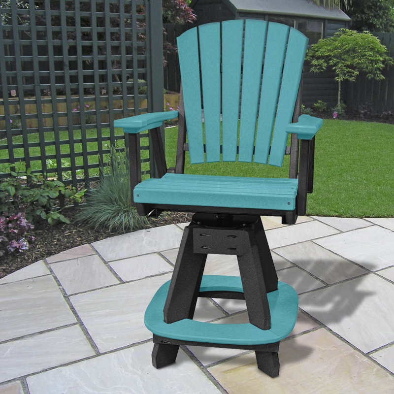 Ernst Patio Dining Chair, Aruba Blue